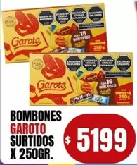 Garoto - BOMBONES SURTIDOS