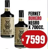 Buhero - FERNET BUHERO NEGRO