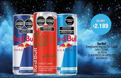 Red Bull -  Energy Drink