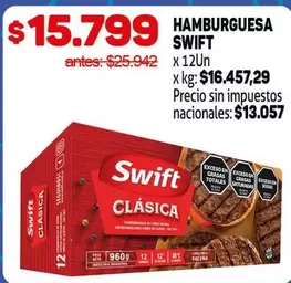 Swift - HAMBURGUESA