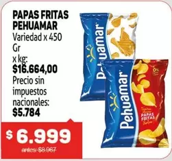 Pehuamar - PAPAS FRITAS