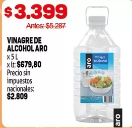 Aro - VINAGRE DE ALCOHOL ARO