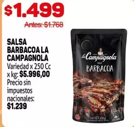 La Campagnola - Salsa Barbacoa
