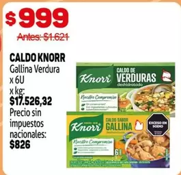 Knorr - CALDO Gallina Verdura