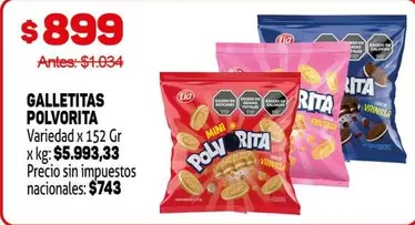 Polvorita - GALLETITAS POLVORITA