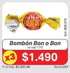 Bon o Bon - Bombón