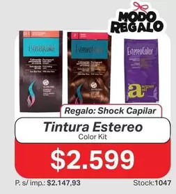 Off - Tintura Estereo Color Kit