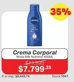 Nivea - Crema Corporal