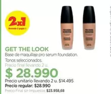 Look - Base de maquillaje pro serum foundation