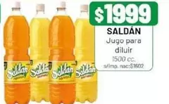 Saldan - Jugo para diluir