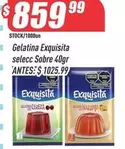 Exquisita - Gelatina