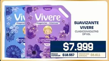 Vivere - SUAVIZANTE