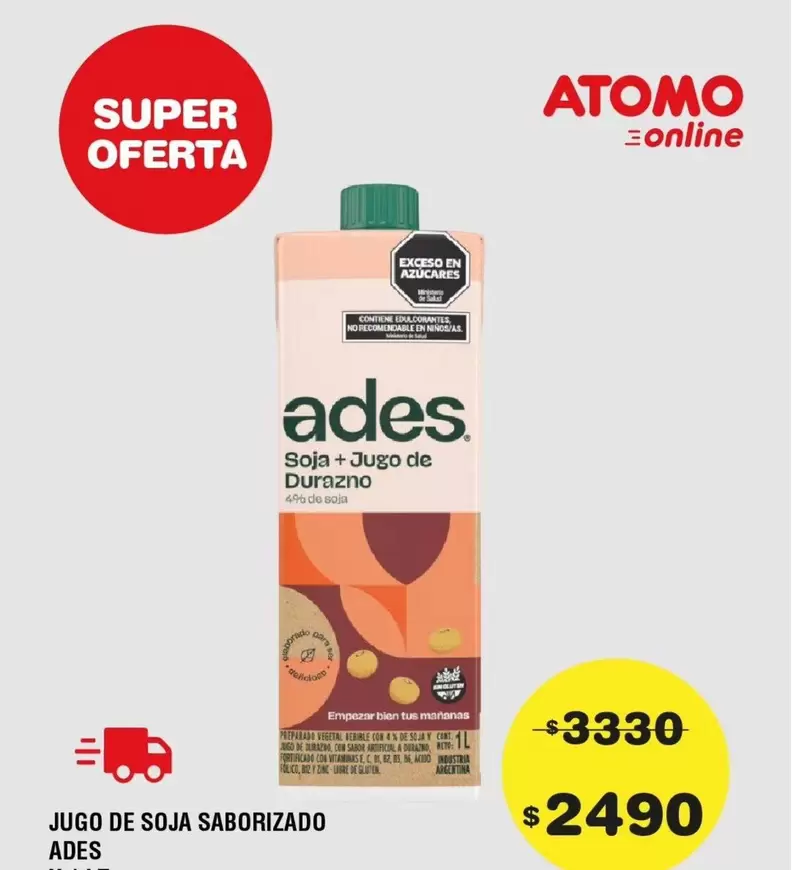 Ades - Jugo de Soja Saborizado