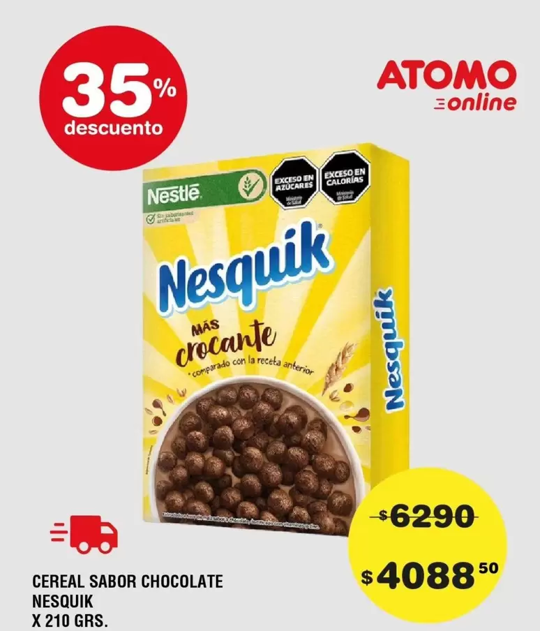 Nestlé - Cereal Sabor Chocolate