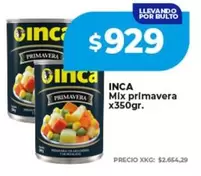 Inca - Mix primavera