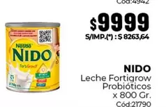 Nido - NIDO Leche Fortigrow Probióticos Cód:21790