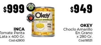 Inca - Tomate Perita Lata x 400 Gr. Cód:42800