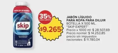 Skip - JABÓN LÍQUIDO PARA ROPA