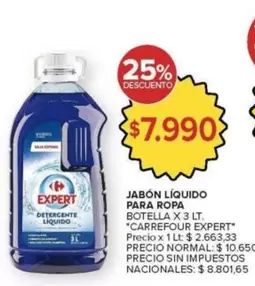 Carrefour - JABÓN LÍQUIDO PARA ROPA