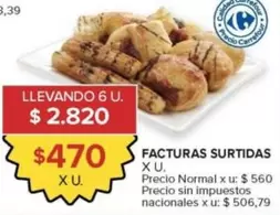 Carrefour - Facturas Surtidas