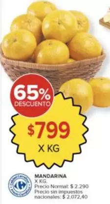 Carrefour - MANDARINA