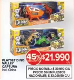 PLAYSSET DINO VALLEY CAPTURA