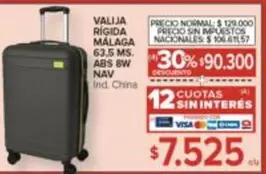 VALIJA RÍGIDA MÁLAGA