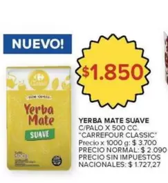 Suave - Yerba Mate  C/Palo