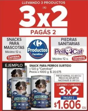 X$ - SNACKS PARA MASCOTAS