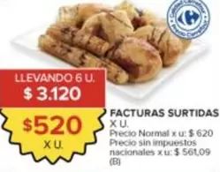 Carrefour - FACTURAS SURTIDAS
