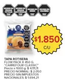 Flow - TAPA ROTISERA