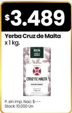 Cruz de Malta - Yerba