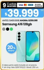 Samsung - A16 128gb