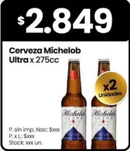 Michelob - Cerveza Ultra