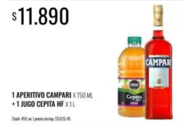 Campari - APERITIVO + JUGO