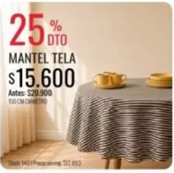 MANTEL TELA