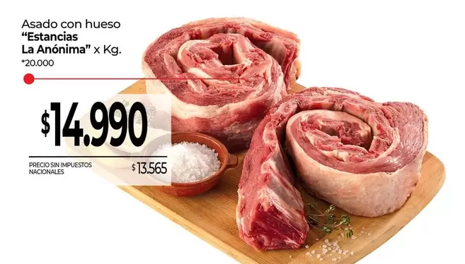 La Anónima - Asado con hueso