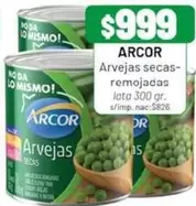 Arcor - Arvejas secas-remojadas