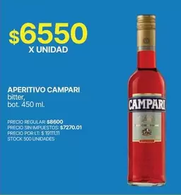 Campari - APERITIVO BITTER