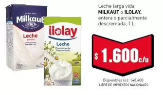 Milkaut - Leche larga vida