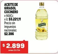 Cocinero - ACEITE DE GIRASOL