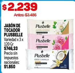 Plusbelle - JABÓN DE TOCADOR