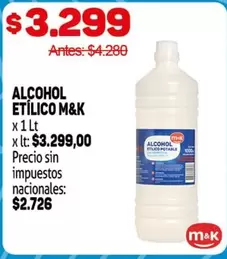 M&K - ALCOHOL ETÍLICO