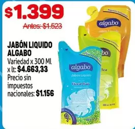Algabo - JABÓN LÍQUIDO