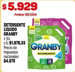 Granby - DETERGENTE LIQUIDO
