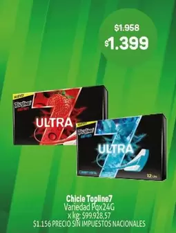Topline - Chicle 7