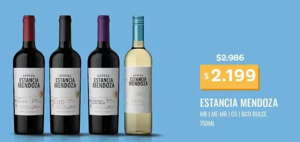 Estancia Mendoza - Wine