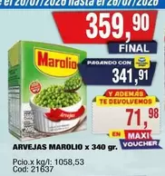 Marolio - ARVEJAS