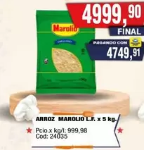 Marolio - ARROZ L.F.