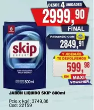 Skip - JABON LIQUIDO 800ml